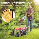 MSUPSAV Long Gardening Garden Gloves,Thorn-proof&Puncture Resistance Rose Cactus Gauntlet Glove for Gardener,Gifts (X-Large (Pack of 1), Sunflower)