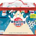 Chuckle & Roar - 10 Pin Bowling Set - New Family Game Night Staple - Easy Setup and cleanup - Great for Indoor Game time - Ages 3 and up