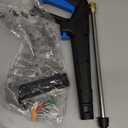 Pressure Washer Power Washer with Touch Screen, 5000PSIIMAX, 4 Quick Connect Nozzles and Foam Cannon, High Pressure Cleaning Machine for Cars/Fences/Driveways/Patios (Blue)