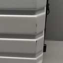 KROSER Hardside Expandable Carry On Luggage with Spinner Wheels & Built-in TSA Lock, Durable Suitcase Rolling Luggage with USB Port, Carry-On 20-Inch, White