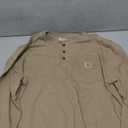 Carhartt Men's K128 Long Sleeve Henley T-Shirt M 