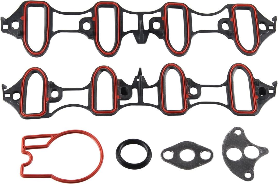 Intake Manifold Gasket MS92211 MS16340 Throttle Body Mounting Gasket 61070 Compatible with Chevrolet Silverado/Sierra/Yukon XL/Suburban/Avalanche 1500 5.3L