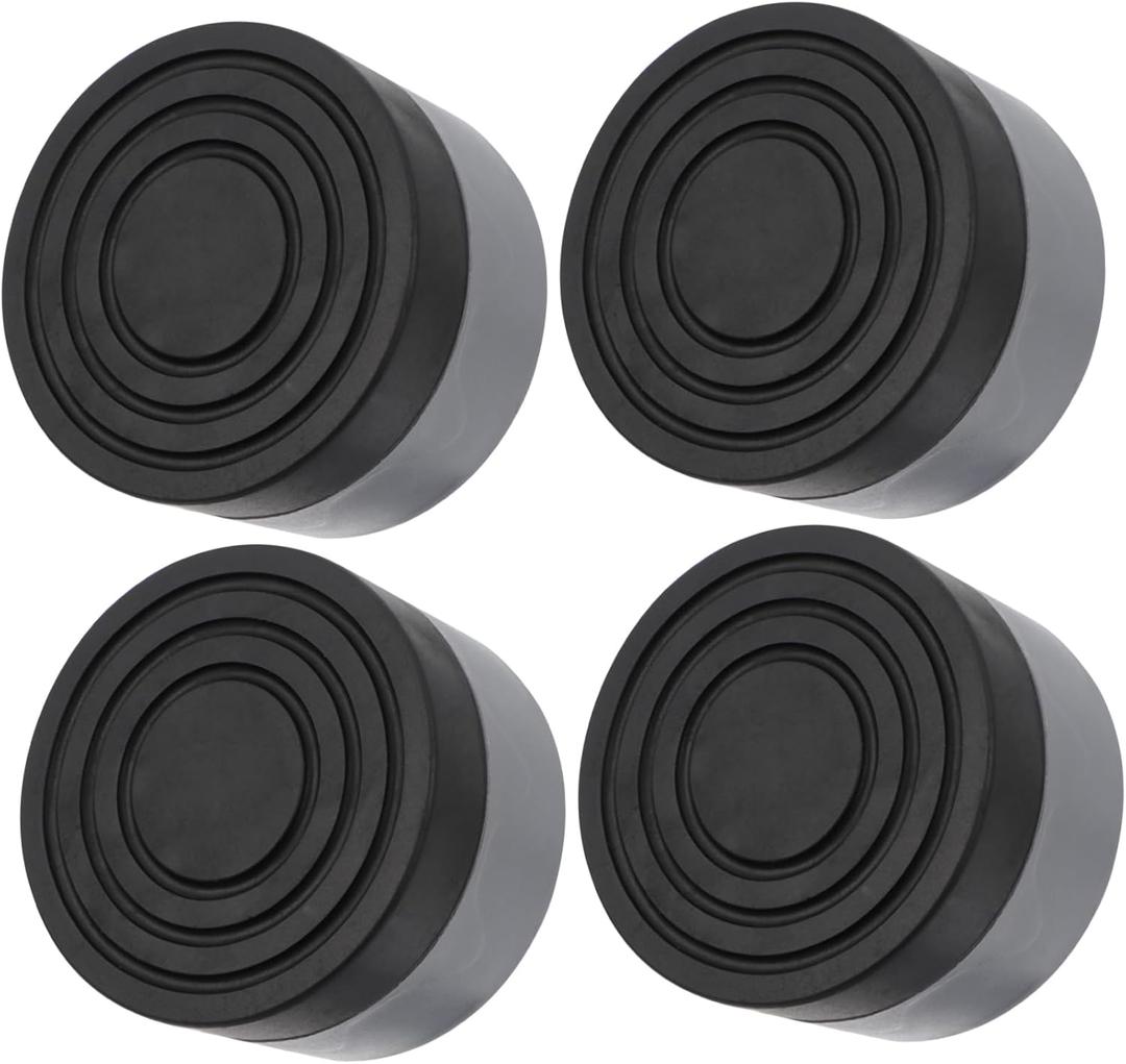 4pcs - Washer Pads for Absorption Height for Washing Machines Dryers Fridges and Furniture Space-saving Stackable Design