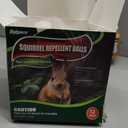 12 Pack Squirrel Repellent Balls- Chipmunks & Rodents Repellent for Outdoor & Indoor Use,Cars,Gardens, Bird Feeders & Attics-Safe for People,Plant-Based
