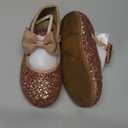 GINFIVE Toddler Girls Dress Shoes Mary Janes Ballerina Flats for Girls Shoes Toddler (Gf381-pink)