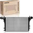 A-Premium Turbocharger Intercooler Compatible with Audi A3 2010-2013 & Volkswagen Jetta 2009-2014, Golf 2010-2014, Beetle 2013-2015, L4 2.0L Turbocharged Diesel, Charge Air Cooler