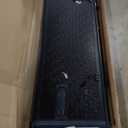 LEDKINGDOMUS Hard Trifold Truck Bed Tonneau Cover Fits for Toyota Tacoma 2016-2023 5ft Bed with Track Rail System, (Excl. Trail)