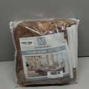 H.VERSAILTEX Velvet Sofa Cover for Recliner Sofa Slipcovers Stylish Modern Velvet Furniture Cover/Protector, Stay in Place Anti-Slip Foams Couch Shield Cover(Caramel, Large)