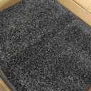 Garland Rug Artificial Grass 3 Ft. X 5 Ft. Large Indoor/Outdoor Area Rug Black, Durable, and Low-Maintenance for Patios, Lawns, and More