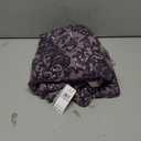 Alex Evenings Womens Long Length A-line Sequin Lace V-Neck Mother of The Bride Dress, Formal Event Gown with Short Sleeves (12, Icy Orchid)