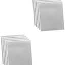 10sheets Scratch of Silver Scratch Off Stickers for Fun Surprise Cards for Birthdays Weddings Office Events and Classroom Rewards
