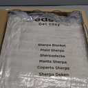 Bedsure Sherpa Blanket Twin Size for Couch - Super Soft, Cozy Fleece Thick Warm Blanket for Winter, GentleSoft Plush & Fluffy Christmas Throw Gift for Women, Home Room Decor, Beige, 60x80 Inches