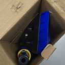 34" Extendable Ice Scrapers for Car Windshield 2-in-1 Snow Brush for Car Snow Scraper for Car Snow Scraper and Drush with Ergonomic Foam Grip for Cars, Trucks, SUVs with 360 Pivoting Brush Head Blue