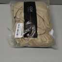 Wrap Around Dust Ruffle Bed Skirt - Beige - for King Size Beds with 12 Inch Drop - Easy Fit Elastic Strap - Adjustable Pleated Bedskirt w/Brushed Fabric - Wrinkle Free - for Women, Men, Kids & Teens