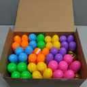JOYIN 300PCS Easter Eggs, Plastic 2.3" 294PCS Colorful with 6PCS Golden Eggs Bulk Empty Fillable for Easter Hunt Party Favor Basket Stuffers Filler Classroom Prize Supplies Decor