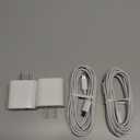 iPad Charger 2 Pack 20W Dual Port QC + PD 3.0 Power Adapter Fast Wall Charger Block with 6FT&10FT Lightning Cord Cable for iPad 9/8/ 7 Generation, iPad Air, iPad mini, iPad Pro, iPhone
