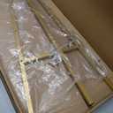 MEEDEN Gold Easel Stand for Sign: Assembly-Free Heavy Duty Display Easel