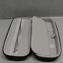 Againmore Stethoscope Case Compatible with 3M Littmann Classic III/for MDF Instruments/for Paramed/for FriCARE Monitoring Stethoscope, Extra Room for Doctor & Nurse Accessories-Black