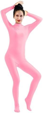 Sheface Unisex Full Body Zentai Unitard Spandex Bodysuit for Adults (Size S)