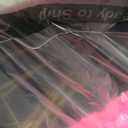 Greenstell Vanity Stool Chair Faux Fur with Storage, 15.7"L x 11.8"W x 19.4"H Soft Ottoman 4 Metal Legs with Anti-Slip Feet, Furry Padded Seat, Modern Multifunctional Chairs for Makeup, Bedroom,Rose