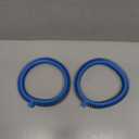 2 Pack 896584000-143 Blue Front Tire Kit with Super Hump - Replacement for Hayward Poolvergnuegen Select Pool Cleaners