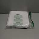 Chyhomenyc White Curtains 84 Inch Length 2 Panels Set, Faux Linen Textured Semi Light Filtering Soft Airy Farmhouse Curtain Drapes for Living Room Bedroom, Cortinas para Sala, 40Wx84L