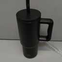 Simple Modern Kids 24 oz Tumbler with Handle and Silicone Straw Lid | Spill Proof and Leak Resistant | Reusable Stainless Steel Bottle | Gift for Kids Boys Girls | Trek Collection | Midnight Black