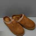 Women's Fuzzy Cozy Warm Slippers Indoor and Outdoor Slip On Cute House Fluffy Clogs size 9.5