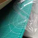 Density-upgraded 24" x 36" Large Self Healing Sewing Mat, Idemeet Rotary Cutting Mat 5-Ply Cut Board for Crafts Hobby Project, Scale Size 24" x 36", A1, Green