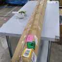 8 Foot x 1-inch Round Horizontal Bar Baluster for Stair Remodel- Wrought Iron Hollow Staircase Metal Spindles for Indoor Staircase-Stair Installation-Matte Black 7 Pack