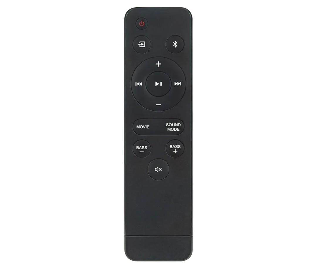 100043851 Replacement Remote Control Applicable for Onn 2.1 Soundbar System 100043851