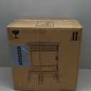 Electric Fireplace Heater 22 in Freestanding Fireplace Stove Infrared Fireplace RealSmart with 3D Flame Effect Remote Control, Timer, Overheating Protection Heater for Indoor Use Black