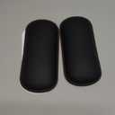 CouTuno 2PCS Car Door Armrest Pads, Leather Knee Cushion Pad, Comfortable Soft Memory Foam Arm Rest Elbow Pads for Cars, Universal Auto Leg support Knee Cushion Pads (Black)