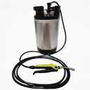 3 Gallon Stainless Steel Sprayer - Industrial-Grade Solution, Tint, PPF Installation Pressurized Tank Cylinder