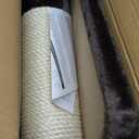 MidWest Homes for Pets Feline Nuvo Grand Forte Scratching Post, 41 Inches Tall, Heavy-Duty Sisal Post with Wide Base, Thick Brown Faux Fur, for Large and Multi-Cat Households