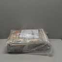 Area Rugs 4'x6' Washable Non-Slip, Floral Vintage Distress Print Pattern Medallion Carpet for Living Room Bedroom Dining Room, Brick Red Rust Neutral Brown Burnt Orange Green