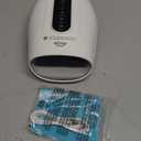 ALLJOY Hand Massager for Arthritis and Carpal Tunnel Relief, Cordless Electric Hand Massager with Heat and Compression for Finger Numbness, Christmas Gifts for Women and Men (White)