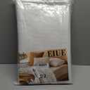 EIUE Hotel Collection Bed Pillows for Sleeping 2 Pack Queen Size Pillows for Side and Back Sleepers, Super Soft Down Alternative Microfiber Filled Pillows,20 x 30 Inches (White)