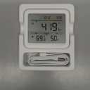 SwitchBot CO2 Detector, Air Quality Monitor Indoor, CO2 Monitor for CO2/TEMP/Humidity, Portable Carbon Dioxide Detector for Home/Car/Office/Greenhouse