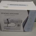 StitchMaster Pro Sewing Machine - Twin/Double Needle Compatible, 14 Stitches, Easy for Beginners & Home Users (White)