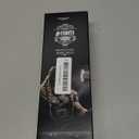 Heated Ionic Hair Straightening Brush for Men - 5 Temperature Settings, Anti-Scald, Beard Shaper & Travel Bag