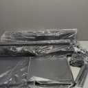 Mobile TV Stand with Power Outlet, Tilting & Swivel Rolling TV Cart for 32-75 Inch TVs, Height Adjustable Portable TV Stand with Shelf, Portrait/Landscape, 88 lbs Capacity, Max VESA 600x400mm