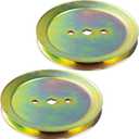 GELASKA 2 Pack GX20367 Spindle Pulley Replaces GX20367 John Deere Pulley, John Deere GX20367 Pulley, John Deere UC23728 for John Deere L100, L105, L110, La105, La110, D105, D110, D120, D130 Tractors