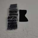 8 Pieces Ear Warmer Headbands with Buttons Fleece Muffs Headband Winter Running Sweatband Stretchy Ear Cover Cold Weather Ear Muffs Sports Earmuff for Women Men Cycling Skiing Jogging (Black)