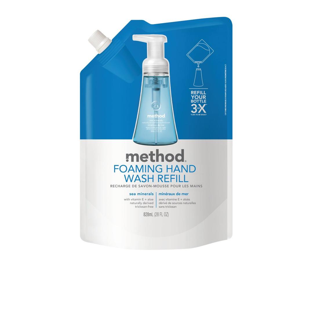 Method Foaming Hand Soap Refill, Sea Minerals, 28 oz, 1 pack