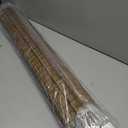 UNISHADES Cordless Bamboo Roman Shades for Windows, Blinds Size (34.5" W ×48" H) Colour (Highfield Teak)