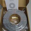 PLA Filament 1.75mm PLA 3D Printer Filament(Refill),1kg Refill for Reusable Spools(2.2lbs),Premium Quality 3D Printing Filament for Bambu lab 3D Printers,Ash Grey