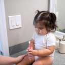 2 x Dr. Brown's Infant-to-Toddler Toothbrush, Elephant, Pink, 0-3 Years