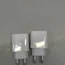 European Dual USB Type C Fast Charger Europe Travel Adapter Block for Apple iPhone 17 16 15 14 13 12 Pro Max SE iPad Samsung Pixel Moto EU Euro International Wall Plug France Spain Israel 40W PD PPS