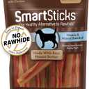 SmartBones SmartSticks With Real Peanut Butter, 25 Count, Treat Your Dog to a Rawhide-Free Chews For Dogs BB 9/30/25